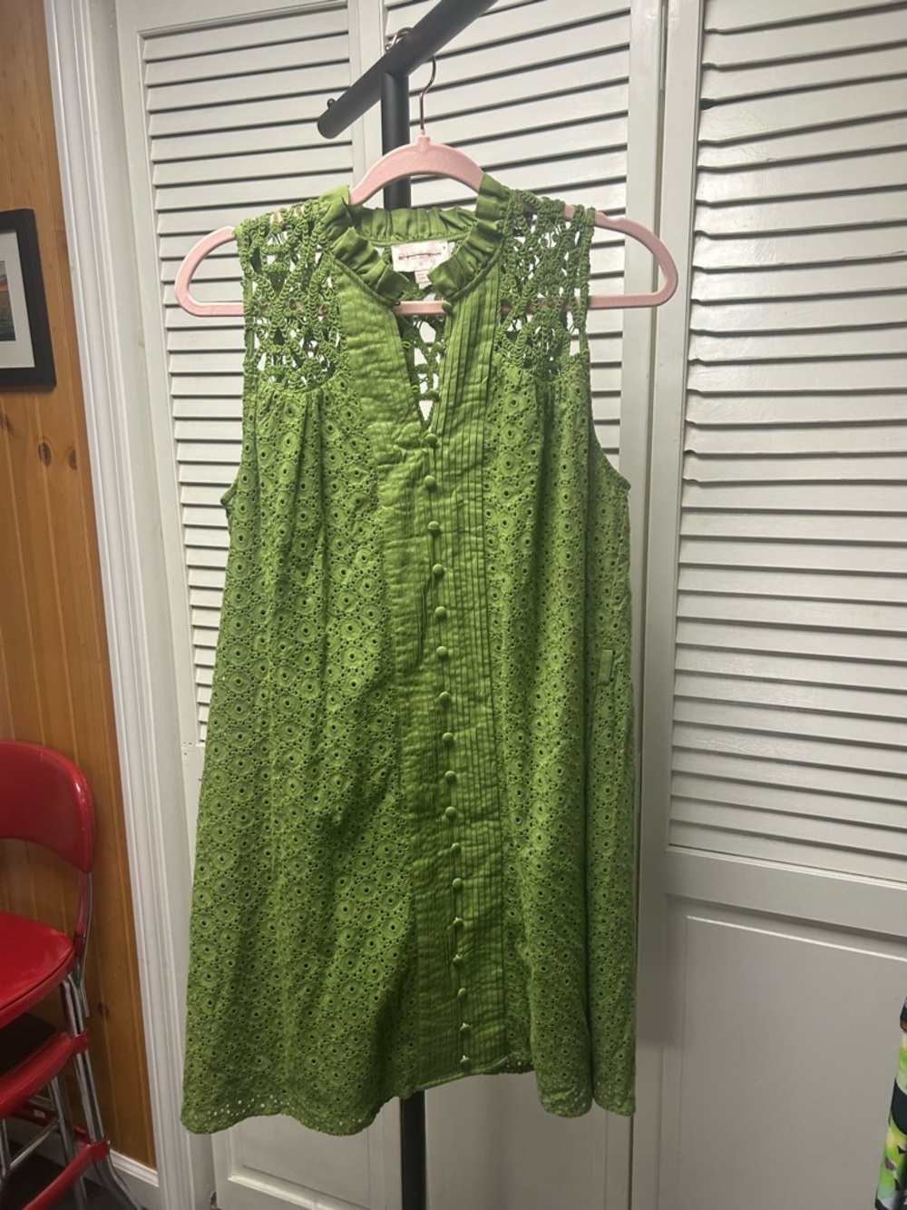 Nwot Ciebon sydnie eyelet embroidered sleeveless dress